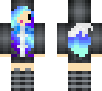 galaxy wolf girl