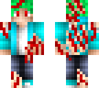 horror green haired boy