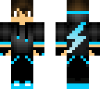 lightning boy brown eyes