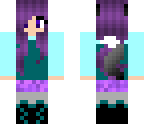 purple sleepover werewolf girl