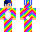 rainbow bunny onsie