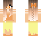 spoopy candy corn girl