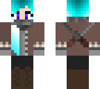blue survivor girl