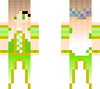 green flower princess