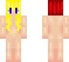 half red half yellow