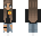 halloween girl skin