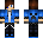 blue cool  gamer