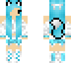 blue fox girl