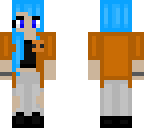 blue hair
