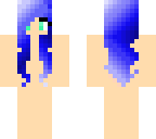 blue hair edit