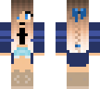 edited blue girl