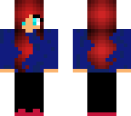 girl in blue