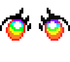 rainbow eyes