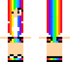 rainbow girl