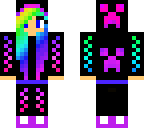 rainbow skin