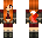 red wolf girl or fox