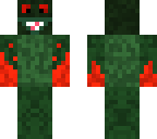 bloody green creature