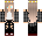 edit of chibi candy corn girl