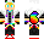 rainbow blonde