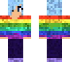 rainbow sweater boy