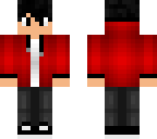 red hoodie boy
