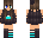 teal skin