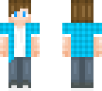3d blue plaid