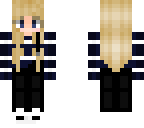 blonde overalls