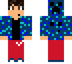 blue jacket dude
