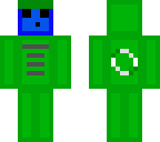 blue slime bin