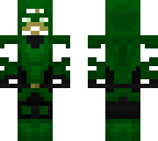 green arrow with hood