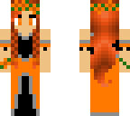orange flower princess