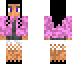 pink jacket girl