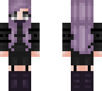 purple ninja girl