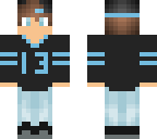 black and blue