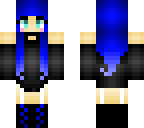 blue girl