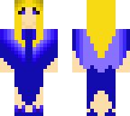 blue girl