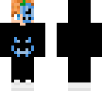 blue pumpkin boy