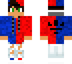 da blue and red boy