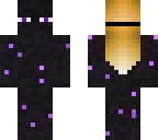enderman costume girl