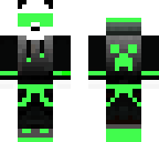 green panda