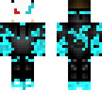 masked blue flame