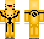 my skin in kyuubi or bijuu chakra mode