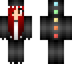 red hair dino