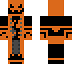 sinister pumpkin orange