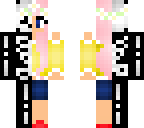 skeleton girl