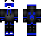 blue panda
