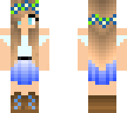 cute blue girl edit