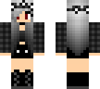 evil goth girl