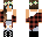 off the shoulder plaid